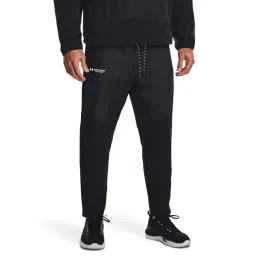 Under Armour Black Regular Fit Sports Trackpants-picture-10