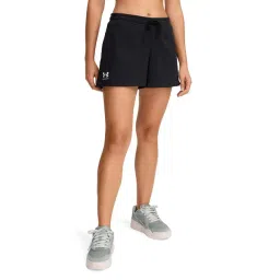 Under Armour Black Rival Terry Loose Fit Shorts-picture-23