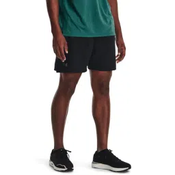 Under Armour Black Slim Fit Sports Shorts-picture-34