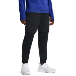 Under Armour Black Slim Fit Sports Trackpants-picture-39