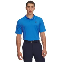 Under Armour Blue Matchplay Regular Fit Golf Polo T-Shirt-picture-31