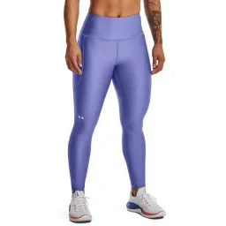 UNDER ARMOUR Blue Mid Rise Sports Leggings-picture-32