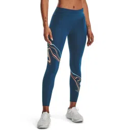 UNDER ARMOUR Blue Printed Sports Tights-picture-33