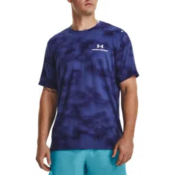 Under Armour Blue Regular Fit Printed Sports T-Shirt-picture-25