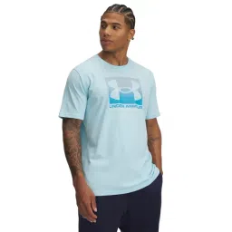 Under Armour Blue Regular Fit Printed Sports T-Shirt-picture-25