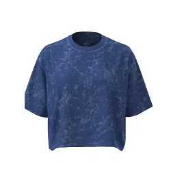 Under Armour Blue Regular Fit Printed Sports T-Shirt-picture-26