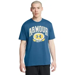 Under Armour Blue Regular Fit Sports T-Shirt-picture-42