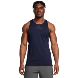 Under Armour Blue Regular Fit Tank Tee-picture-36