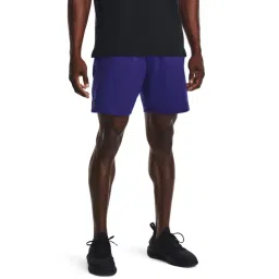 Under Armour Blue Super Fit Sports Shorts-picture-21