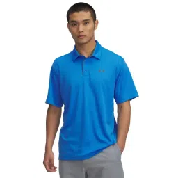 UNDER ARMOUR Blue Tech Golf Polo T-Shirt-picture-33