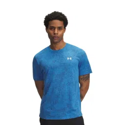 UNDER ARMOUR Blue Tech Novelty Regular Fit T-Shirt-picture-19
