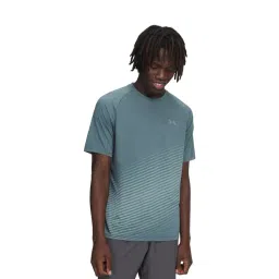 UNDER ARMOUR Blue Tech Regular Fit T-Shirt image 1