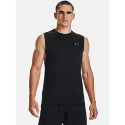 UNDER ARMOUR Brand Logo Printed Sleeveless Training T-shirt-picture-41