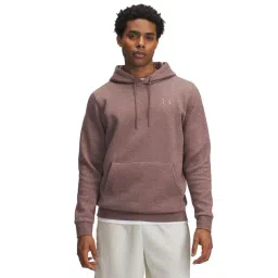 Under Armour Brown Icon Fleece Regular Fit Hoodie-picture-10