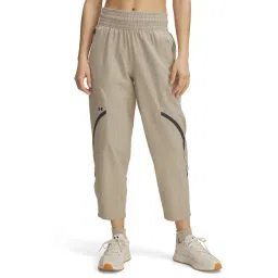 Under Armour Brown Unstoppable Loose Fit Ankle Trackpants-picture-16