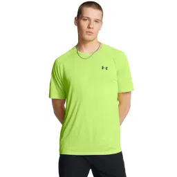 Under Armour Green Regular Fit Sports T-Shirt-picture-16