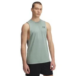 Under Armour Green Regular Fit Tank Tee-picture-39