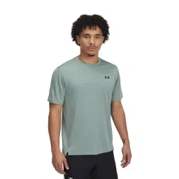 Under Armour Green Tech Vent Jacquard Relaxed Fit T-Shirt-picture-10