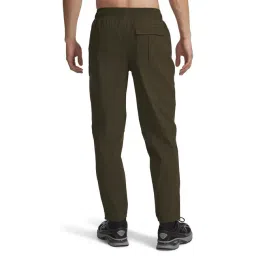Under Armour Green Unstoppable Woven Textured Loose Fit Tapered Pants image 2
