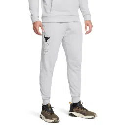 Under Armour Grey Cotton Loose Fit Sports Joggers-picture-28