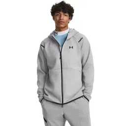Under Armour Grey Loose Fit Hooded Sweatshirt-picture-42