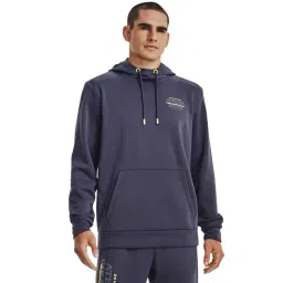 Under Armour Grey Regular Fit Printed Hooded Sweatshirt-picture-18
