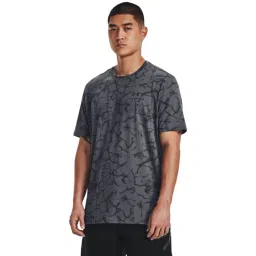 Under Armour Grey Regular Fit Printed Sports T-Shirt-picture-14