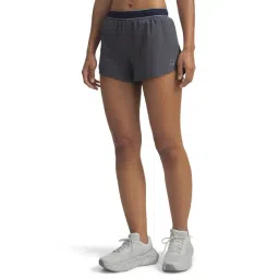 Under Armour Grey Relaxed Fit Sports Shorts-picture-12