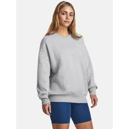 UNDER ARMOUR Icon Fleece OS Oversized Pullover Sweatshirt-picture-38
