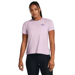 UNDER ARMOUR Lilac Loose Fit Sports T-Shirt-picture-12