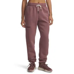 Under Armour Maroon Project Rock Icon Loose Fit Joggers-picture-46