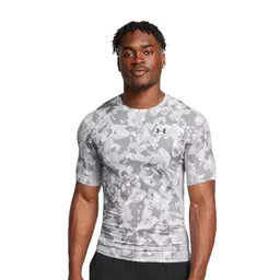 UNDER ARMOUR Men Abstract Printed Round Neck Slim Fit T-shirt-picture-15