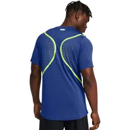 UNDER ARMOUR Men Abstract Printed Round NeckT-shirt image 3