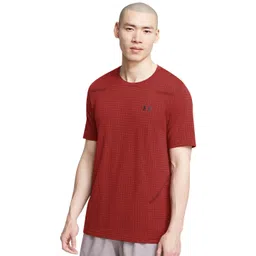 UNDER ARMOUR Men Checked Round NeckT-shirt-picture-28