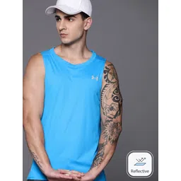 UNDER ARMOUR Men Coolswitch Run Singlet Fitted T-shirt-picture-38