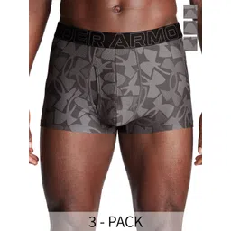 UNDER ARMOUR Men Pack of 3 Printed Polyester Boxer-Style Briefs-picture-12