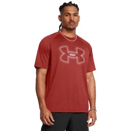 UNDER ARMOUR Men UA Tech Brand Logo Printed T-shirt-picture-39