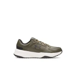 UNDER ARMOUR Men's Edge Leather Green Training Shoes-picture-27