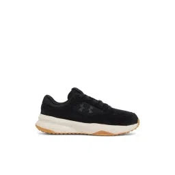 UNDER ARMOUR Men's Edge Suede Black Running Shoes-picture-28