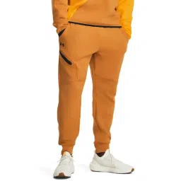 Under Armour Orange Loose Fit Sports Joggers-picture-25