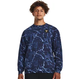 UNDER ARMOUR Project Rock Rival Fleece Crew Sweatshirt-picture-14