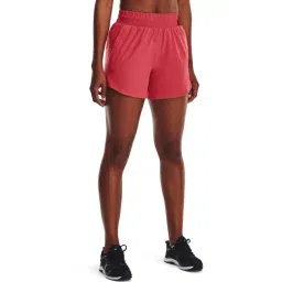 UNDER ARMOUR Red Mid Rise Sports Shorts-picture-17