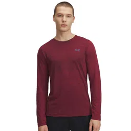 UNDER ARMOUR Seamless Stride Graphic Printed Long Sleeves Slim-Fit T-Shirt-picture-16