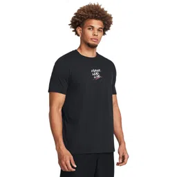 UNDER ARMOUR Typography Printed Relaxed Fit Sports T-shirt-picture-37