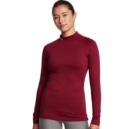 UNDER ARMOUR Women Coldgear Authentics Mockneck Long Sleeves T-Shirt image 1