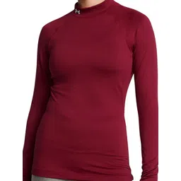 UNDER ARMOUR Women Coldgear Authentics Mockneck Long Sleeves T-Shirt image 5