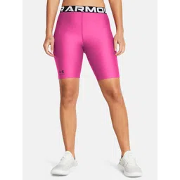 UNDER ARMOUR Women Slim Fit Heatgear Authentics 8in Sports Shorts-picture-20