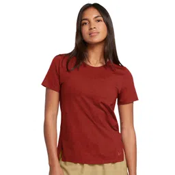 UNDER ARMOUR Women Solid Round Neck T-shirt-picture-18