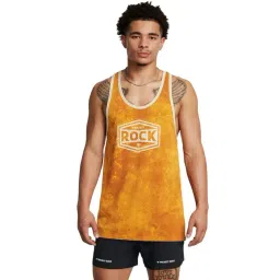 Under Armour Yellow Regular Fit Printed Tank Tee-picture-25