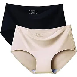under era Women's Seamless Hipster Ice Silk Panty, Pack of 2 (Sizes M to 3XL)-picture-33